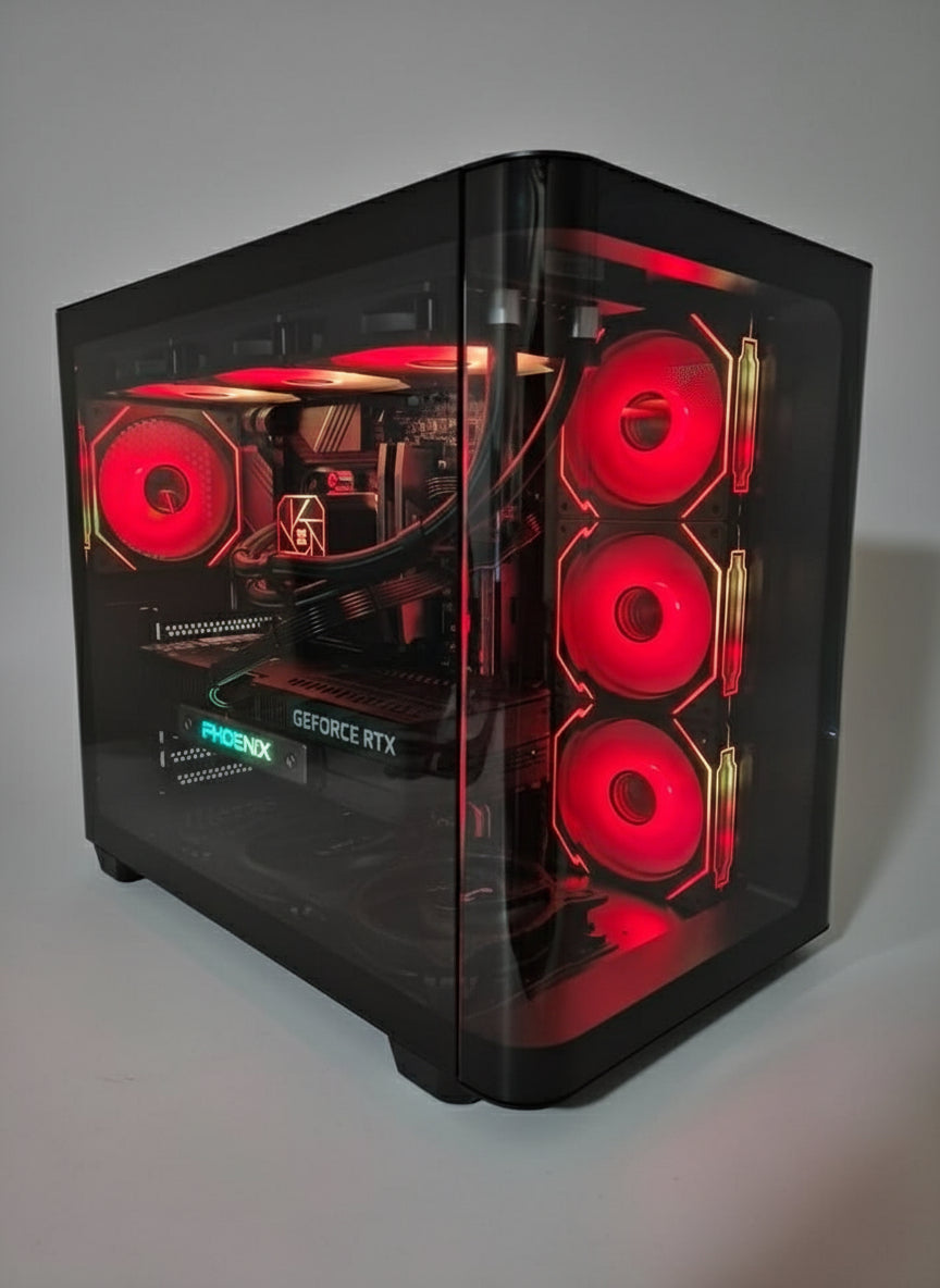 Gaming PC with RGB Lights