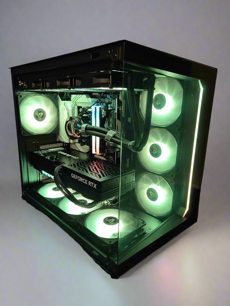 C5 Gaming PC Nvidia RTX 5080, AMD Ryzen 7 9800X3D, 2TB SSD, 32GB DDR5 RAM - ApexPCs