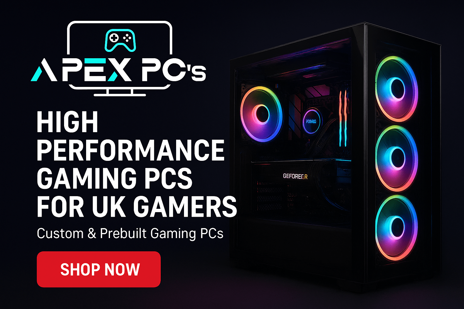 High Performance Gaming PCs UK | Apex PC's – Custom & Prebuilt - ApexPCs