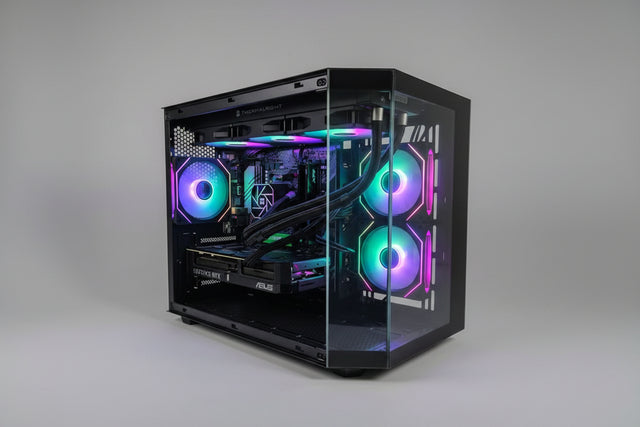 Gaming PC with RGB Lights